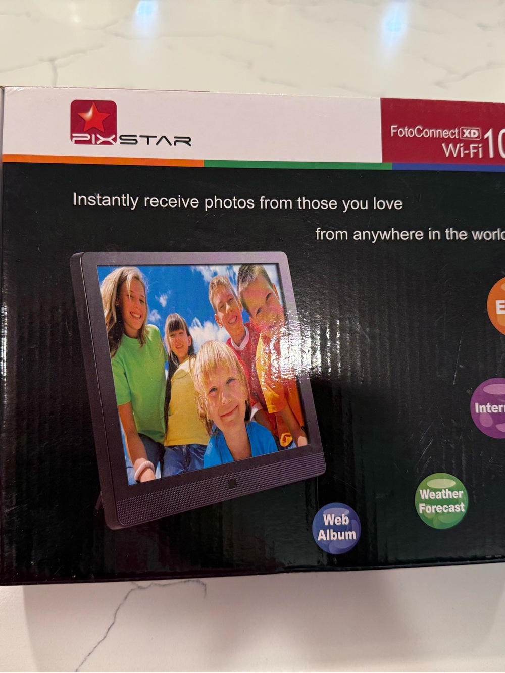 NWT Pix-Star 10” digital photo frame - Picture 6 of 6